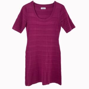 Calvin Klein 3/4 Sleeve Sweater Dress Sz S